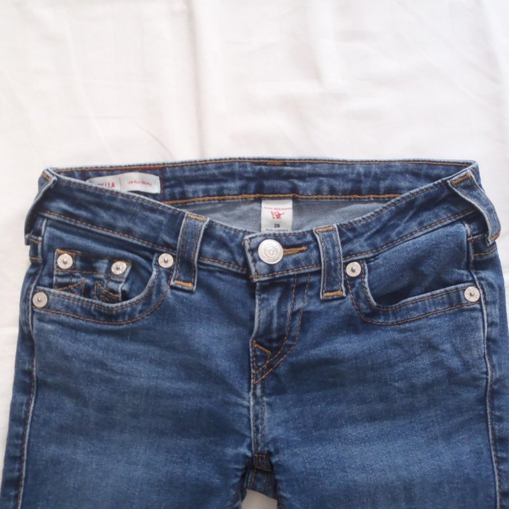 True Religion Stella Low Rise Skinny Jeans - Picture 7 of 14